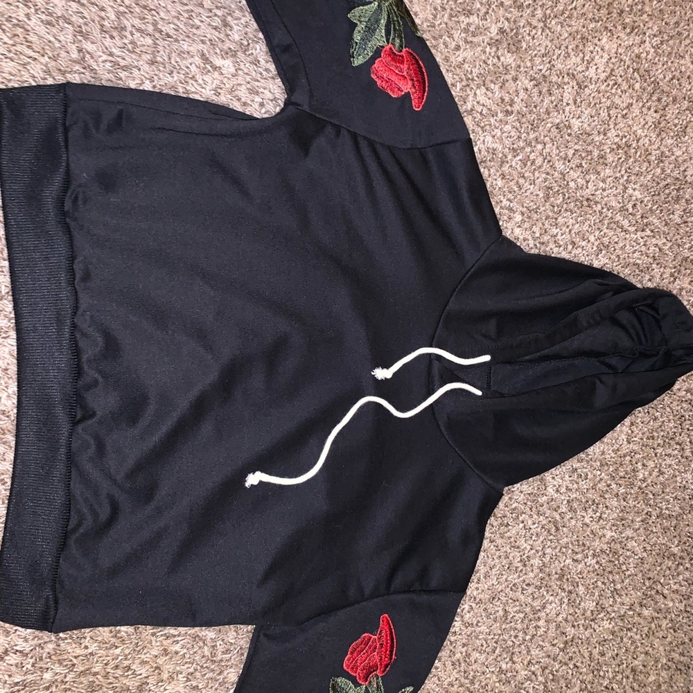 Hoodie/ crop top